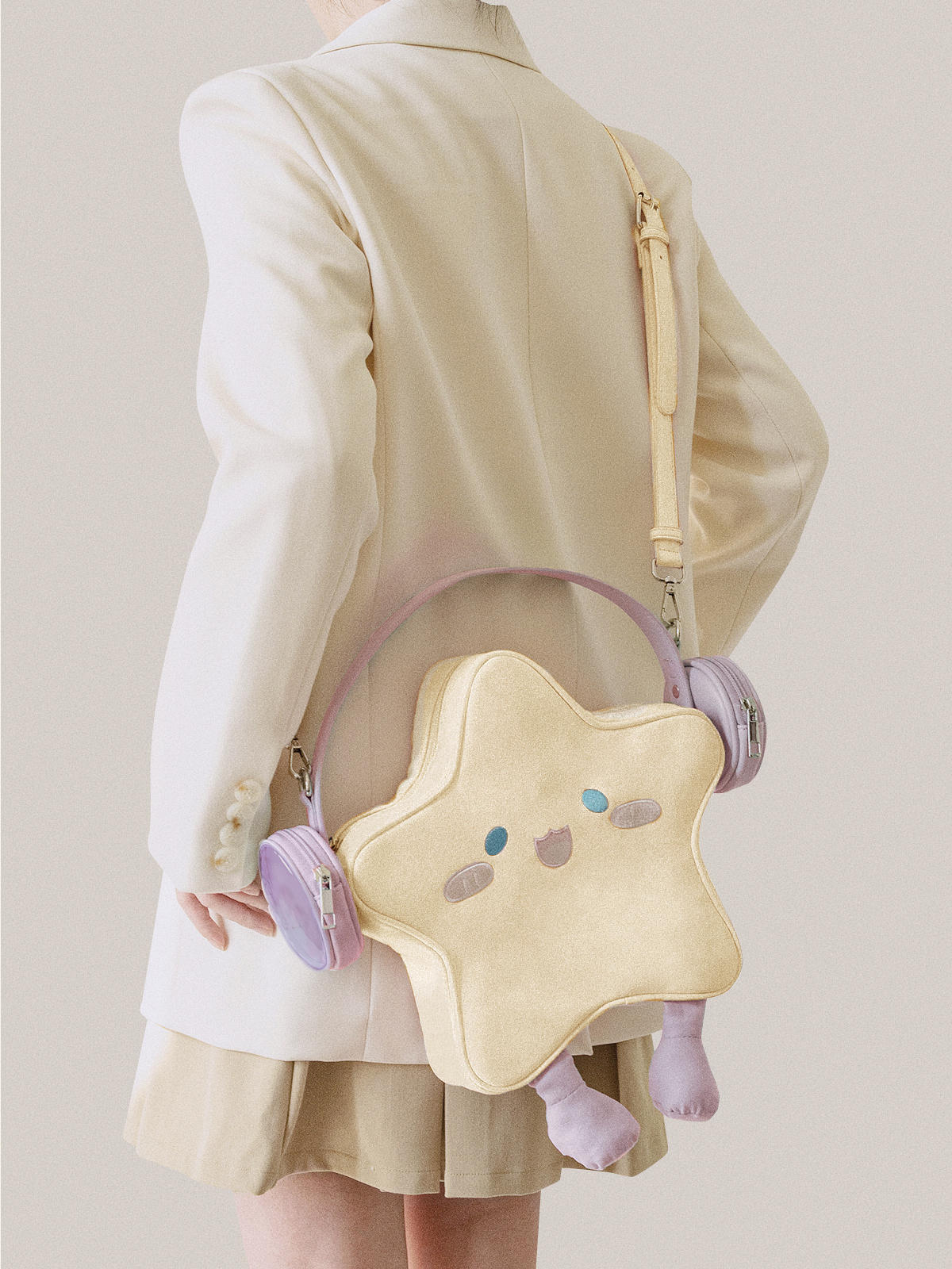 Headphone Pockets Star Bag