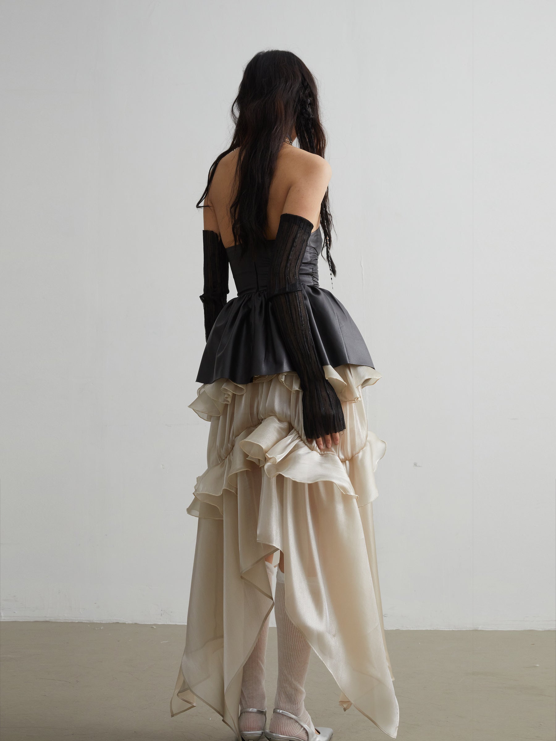 Fairy Grunge Mermaid Vegan Leather One-Piece Dress Fairy Grunge Mermaid Vegan Leather One-Piece Dress