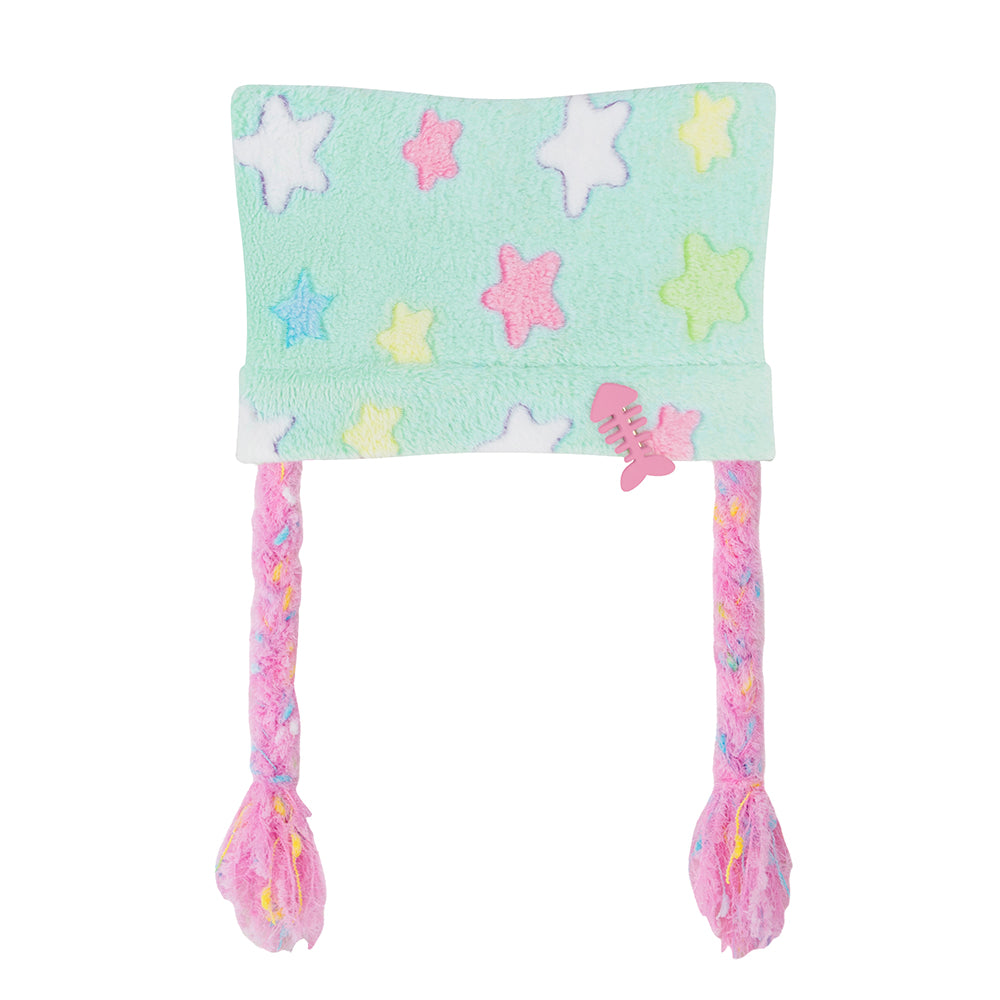 nihonkids-kawaii-fleece-star-cat-ear-hat-green