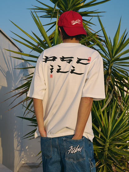 OSCill Faux-Chinese Font T-Shirt