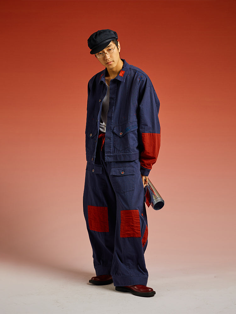 OSCill X Feiyue Labourer Cotton Cargo Pants