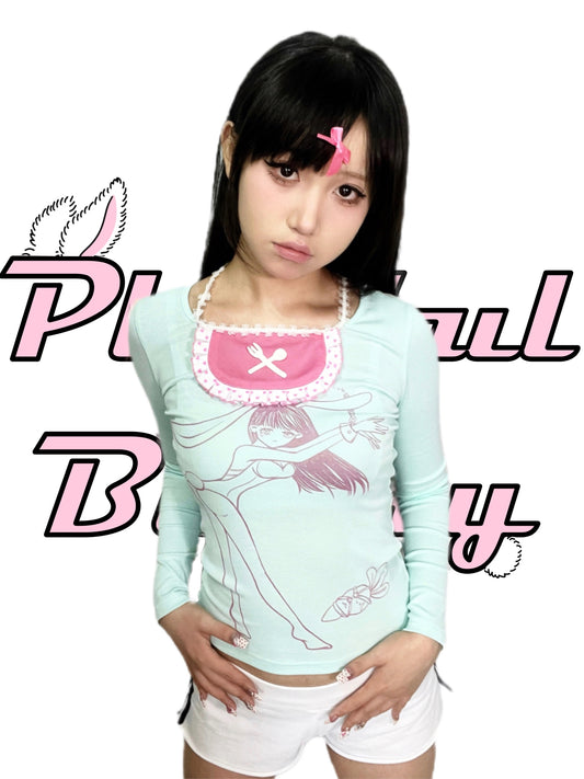 Bib Anime Girl Shirt