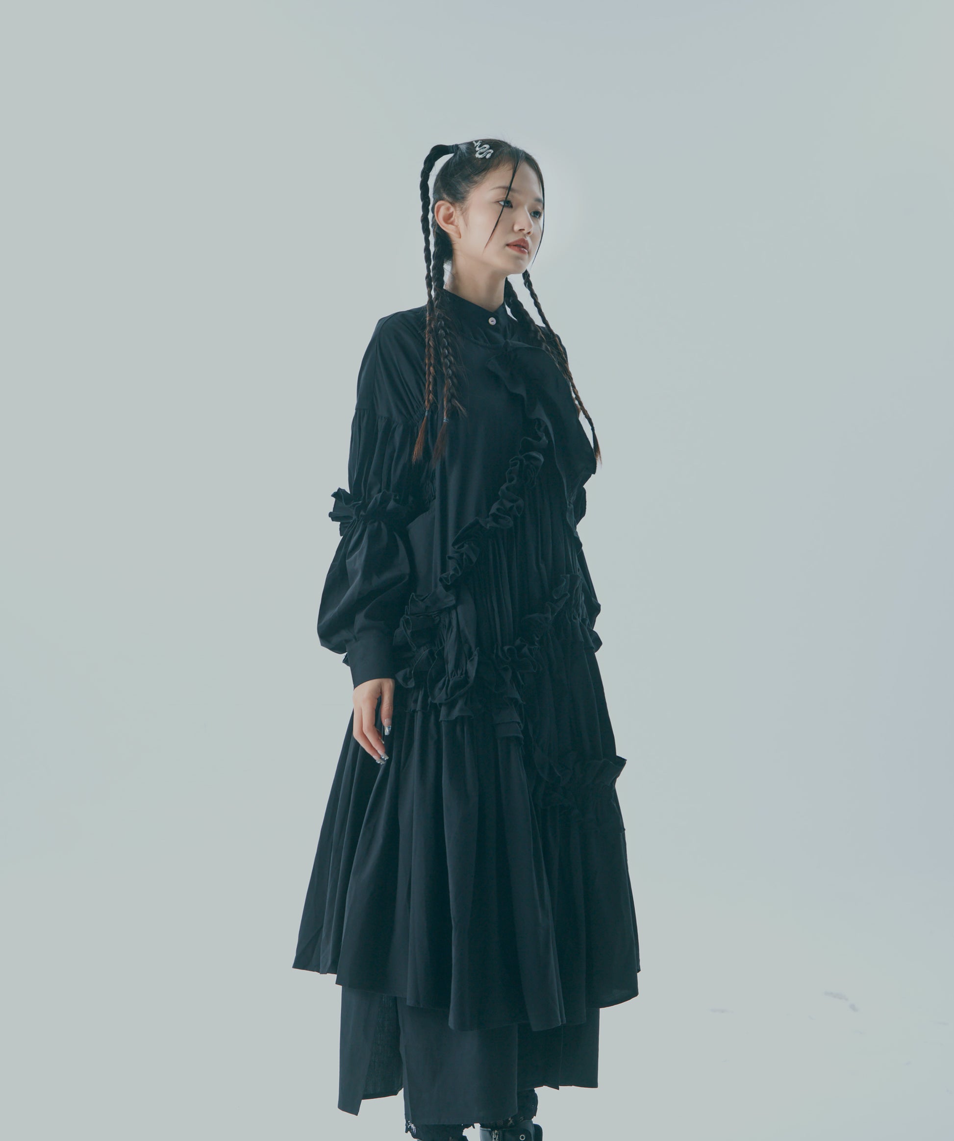 black maxi vest dress Black MissPap Rib Knit Plunge Sleeveless Vest Fitted Maxi Dress