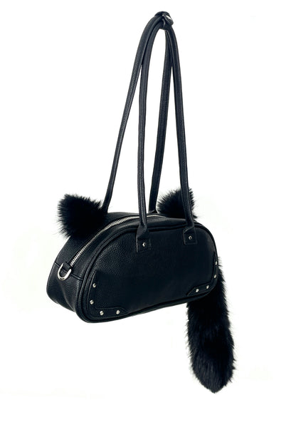 Kitty Cat Tail Shoulder Bag