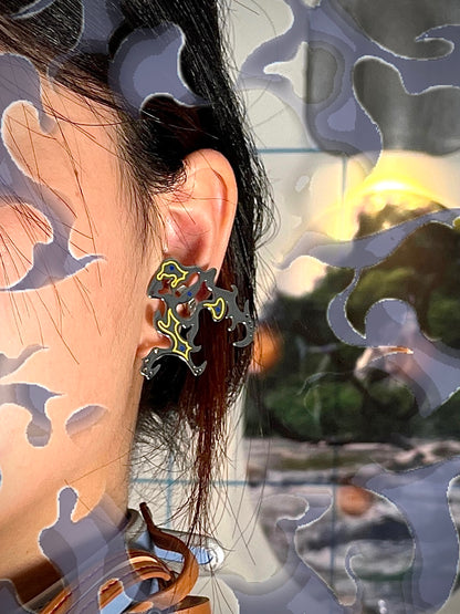 Futuristic Tribal Ear Cuffs