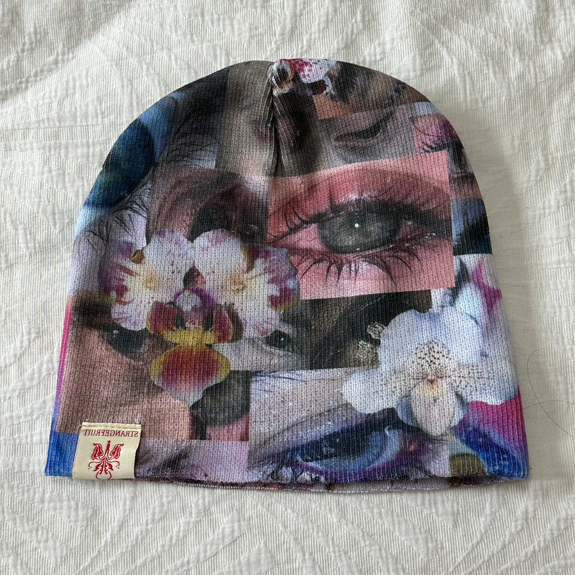 Orchid Iris Beanie