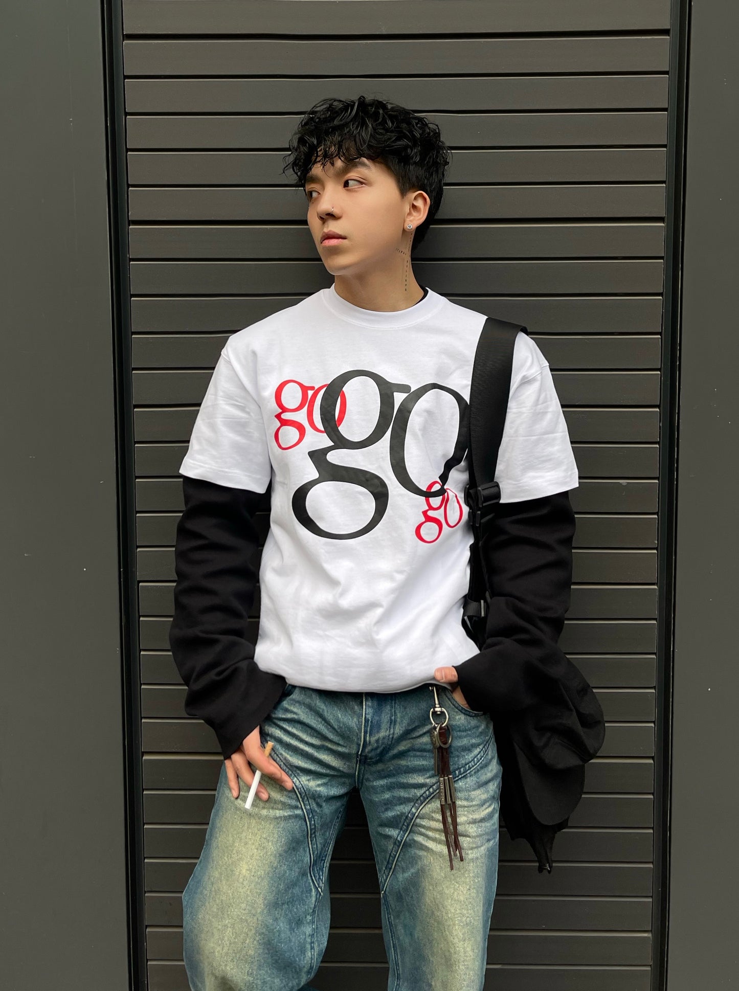 Go Go Go Graphic T-Shirt