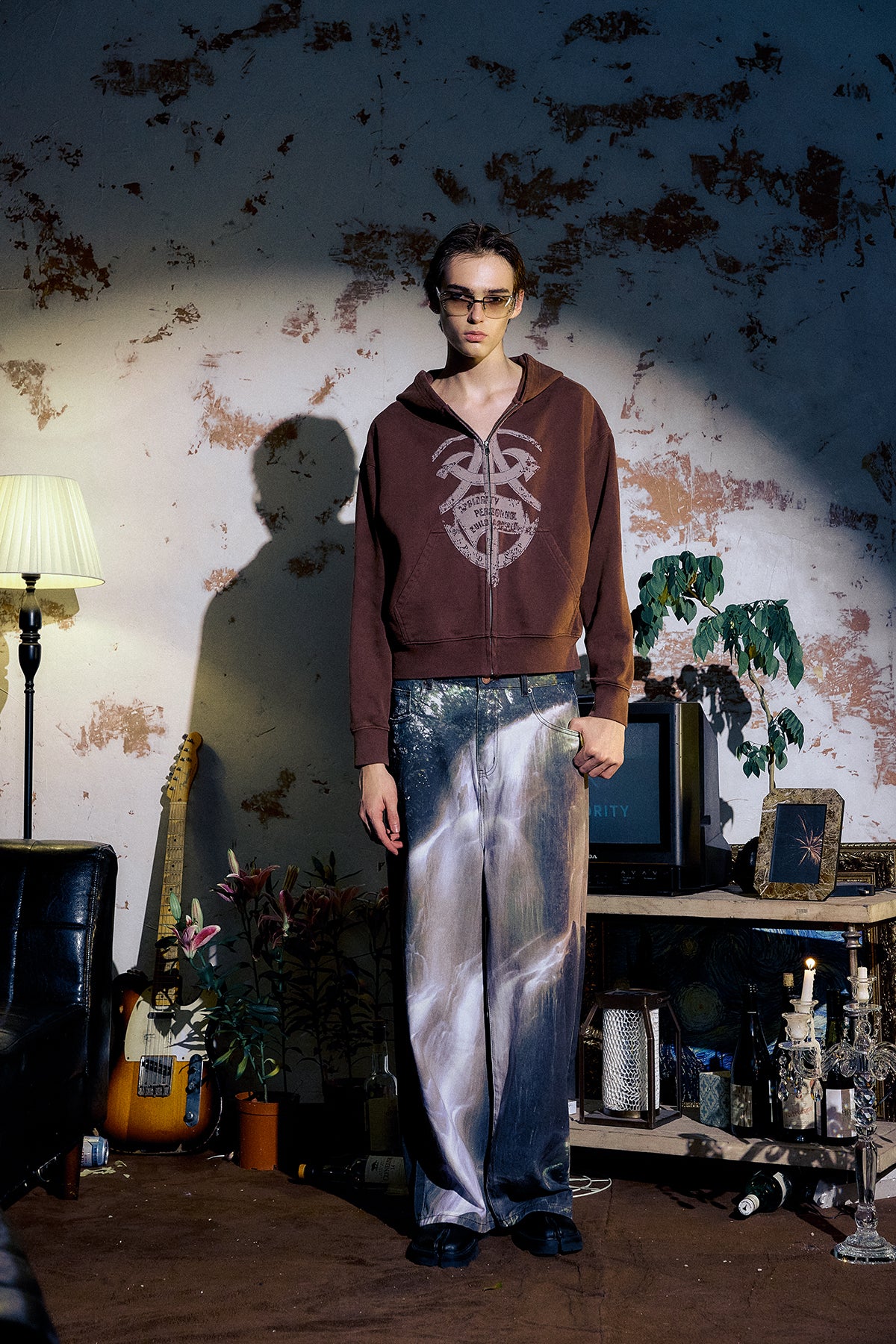 Waterfall Baggy Jeans