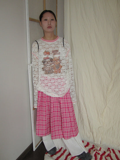Acubi Puppy Lace Shirt