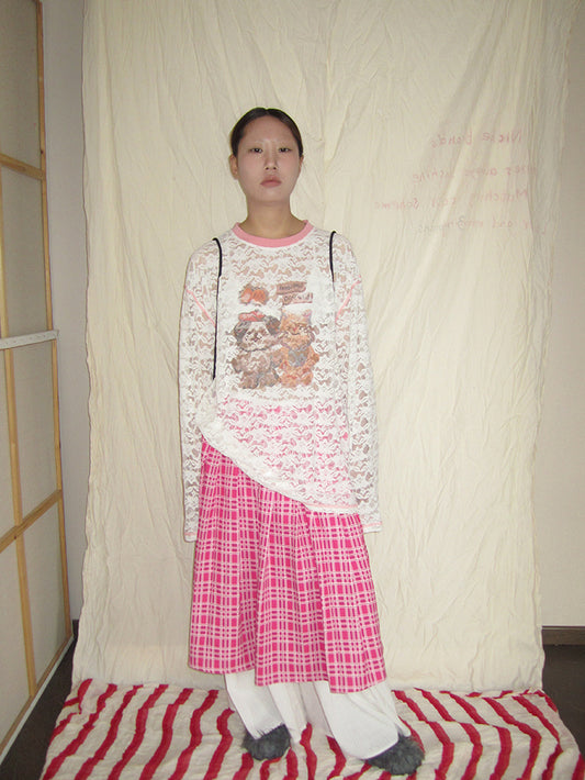 Acubi Puppy Lace Shirt