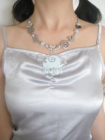Fairy Jellyfish Aquarium Dream Necklace