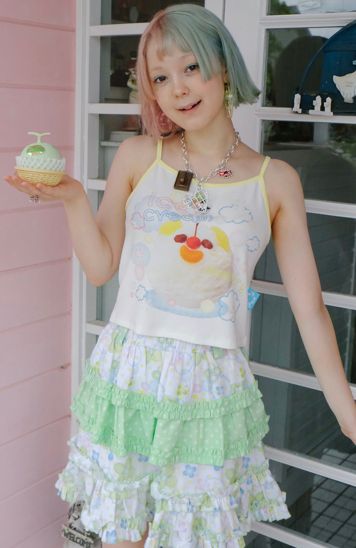 Clover Shojo Cake Layered Skirt