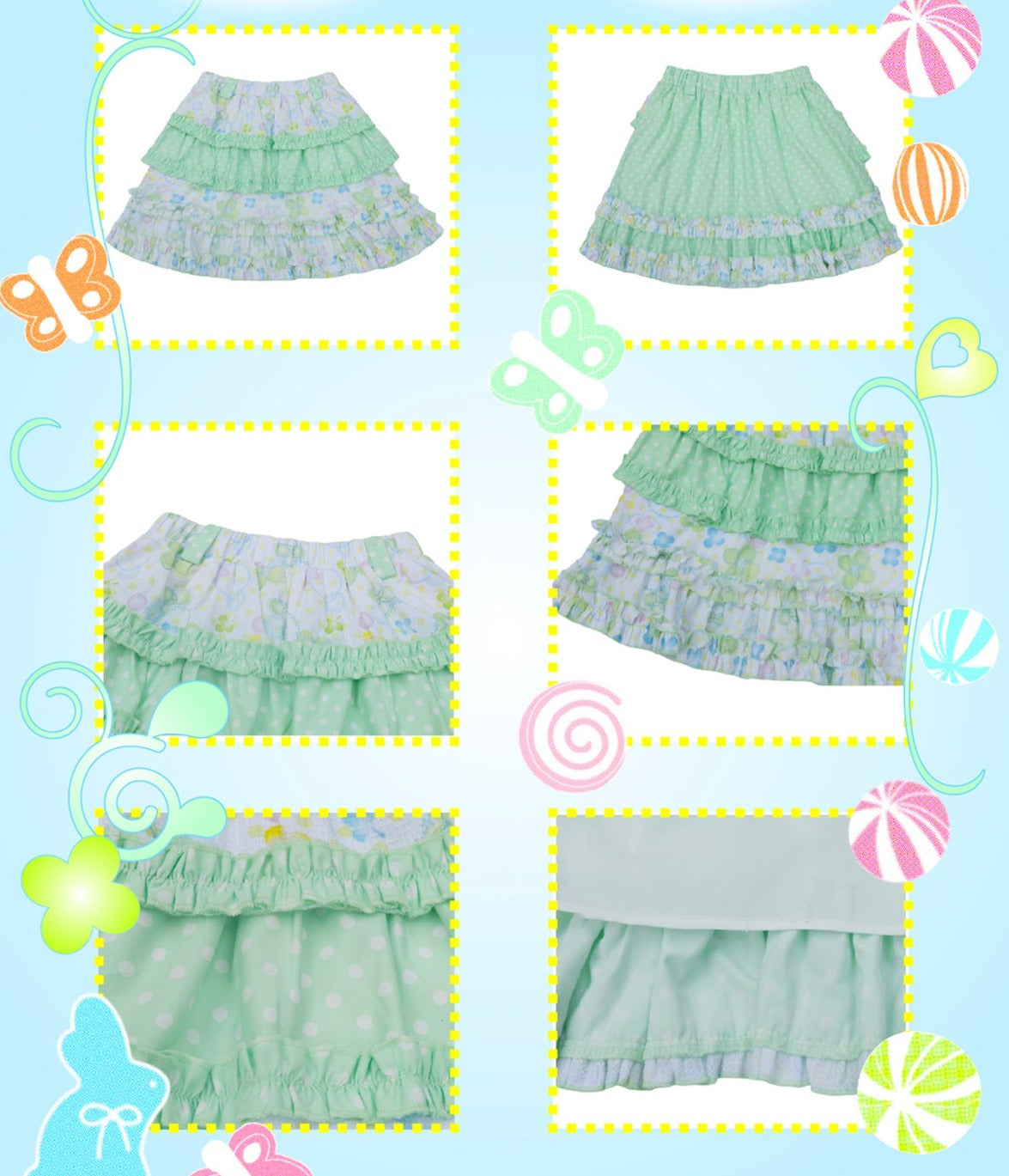 Clover Shojo Cake Layered Skirt