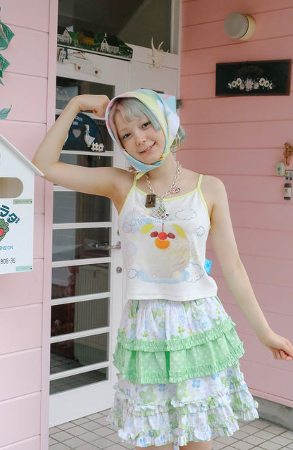 Ice Cream Shojo White Cami Top