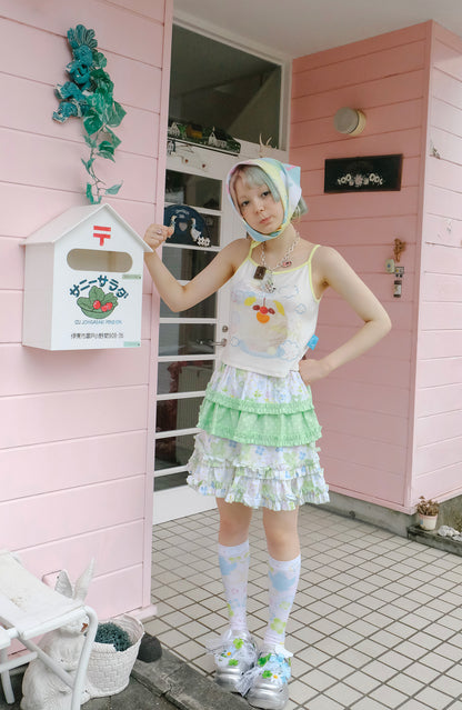 Ice Cream Shojo White Cami Top