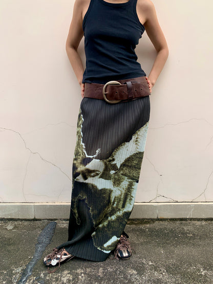 Moss Pleated Shirt