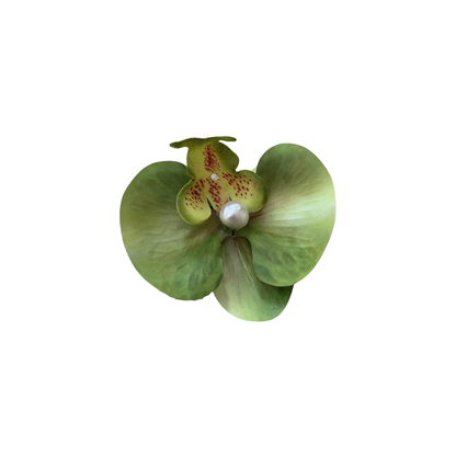 Orchid Hair Clips - Various Colours