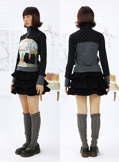 Kawaii Park Girl Collage Shirt