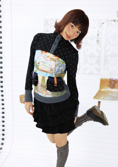 Kawaii Park Girl Collage Shirt