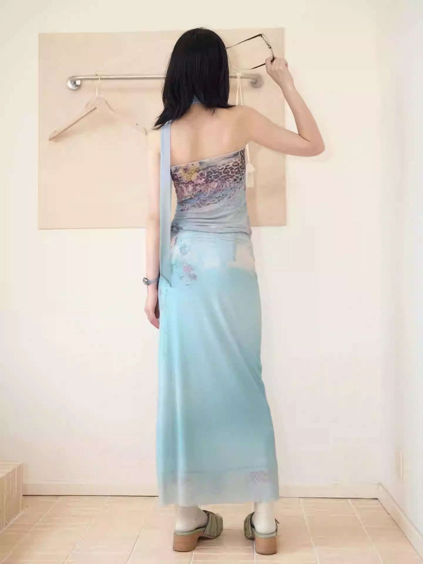Kitty Cat Lake Summer Vacay Maxi Skirt