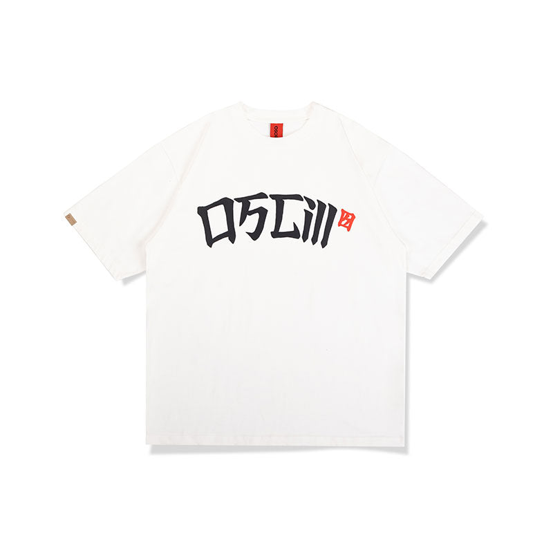 OSCill Calligraphy Strokes T-Shirt - Various Colours