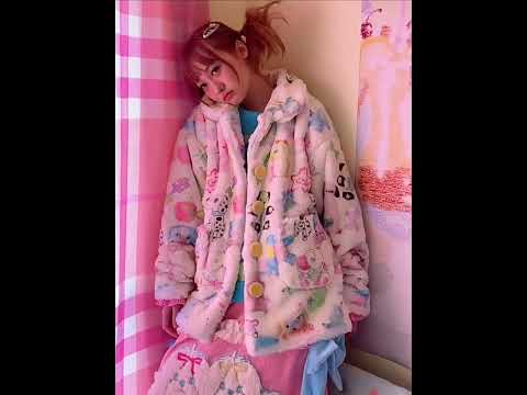 ジャケット・アウター FRUFRU Printed Plush Warm Jacket Printed Plush Warm Jacket - frufru – ARCANA ARCHIVE