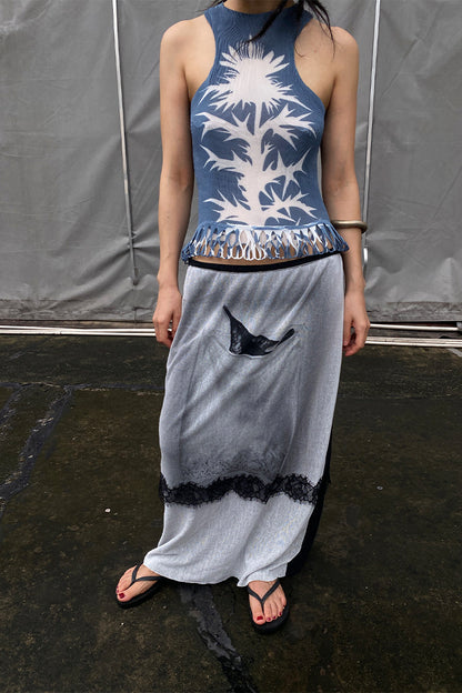 Plasma Spike Pleated Tank Top
