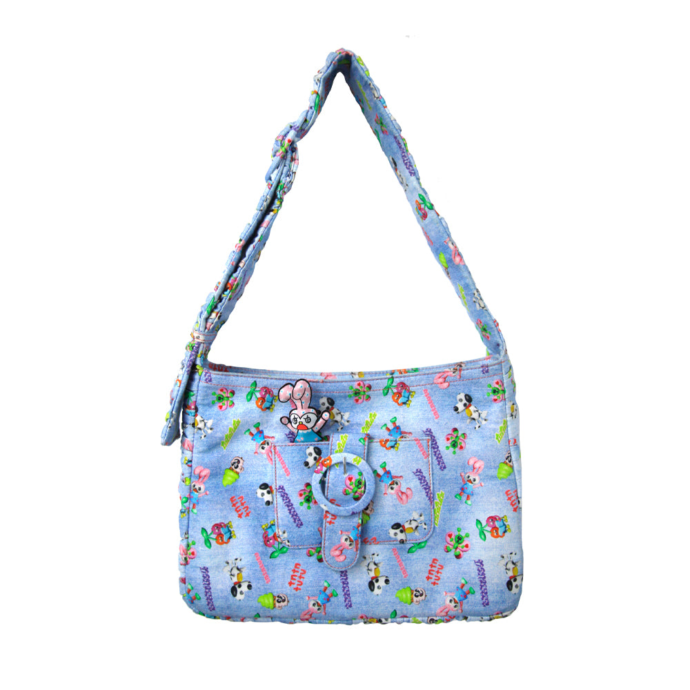 tntntutu-kawaii-animal-print-denim-shoulder-bag