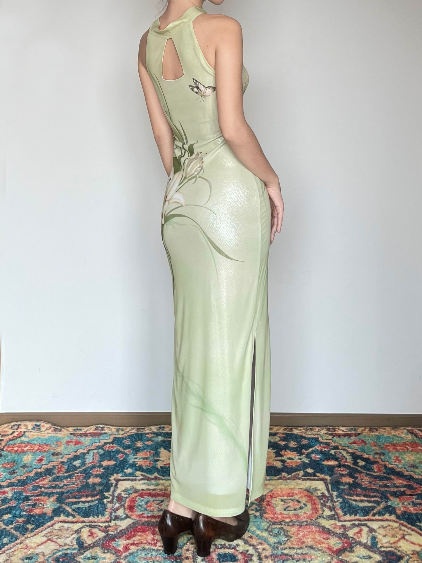 Lily Butterfly Cheongsam Dress