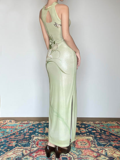 Lily Butterfly Cheongsam Dress