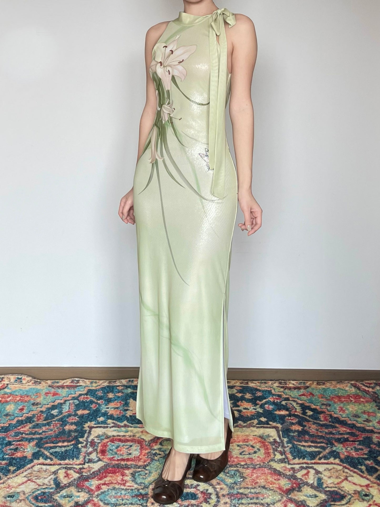 Lily Butterfly Cheongsam Dress