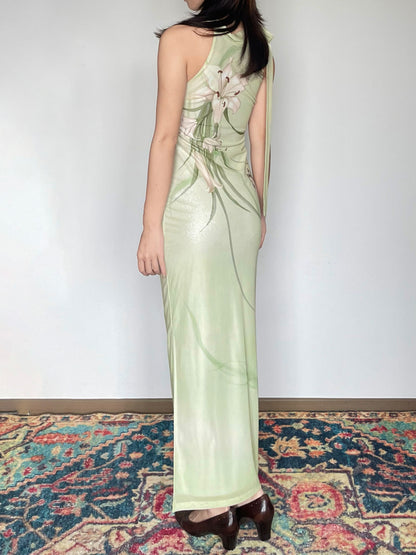 Lily Butterfly Cheongsam Dress
